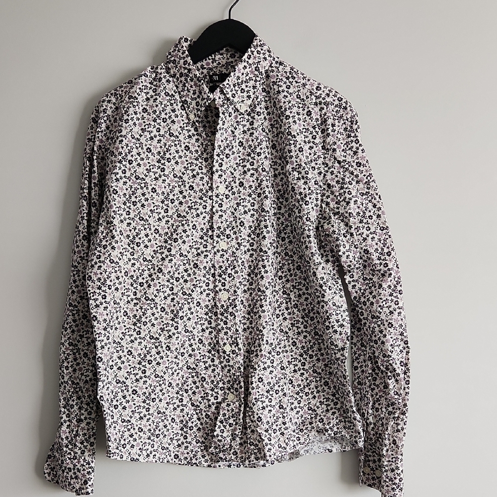 Le 31 Par Simons EUC Untucked Fit Shirt Size Large